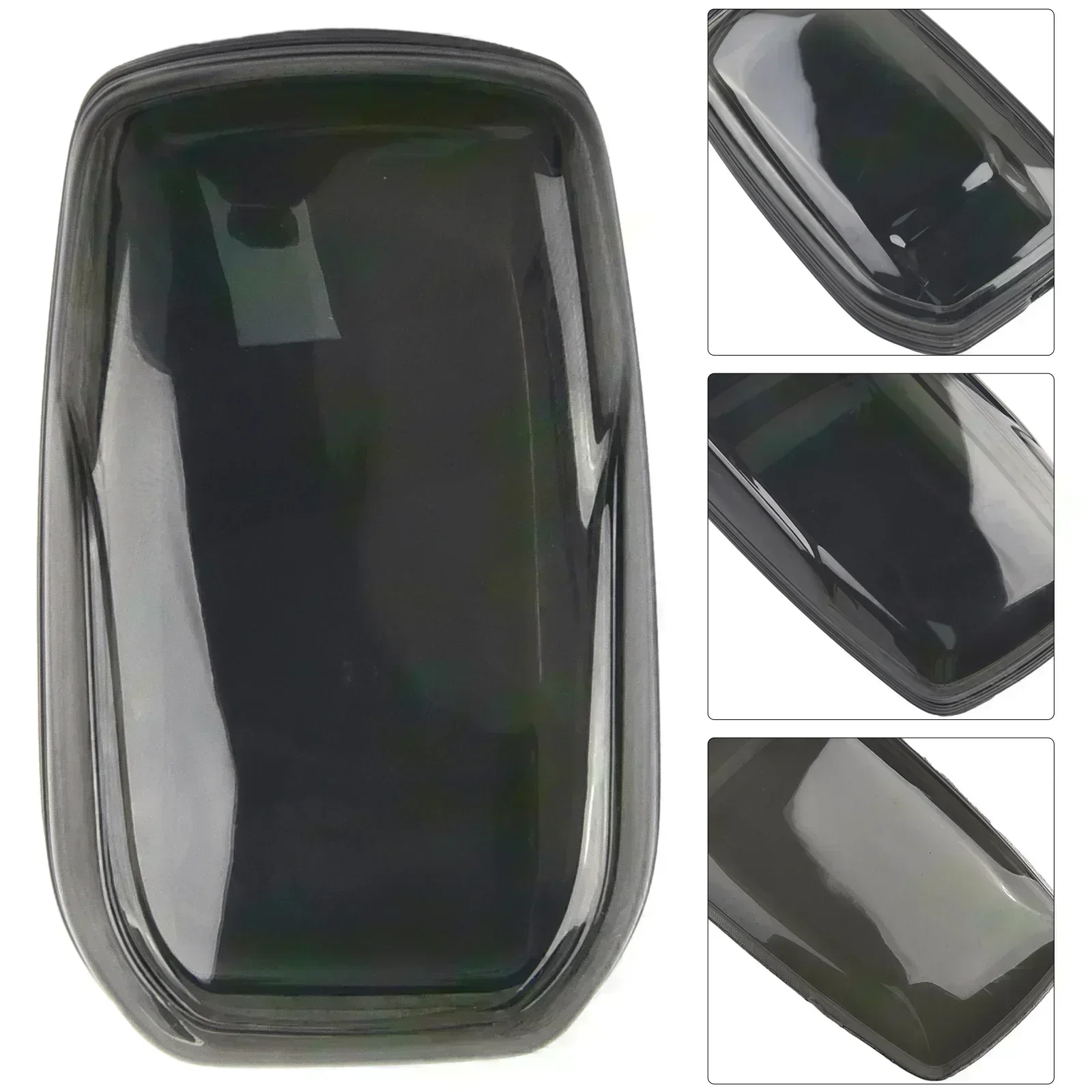 Black Transparent Key Fob Case Cover For Toyota For Corolla Cross For RAV4 Prime For Mirai For Land Cruiser LC200 For Sienna