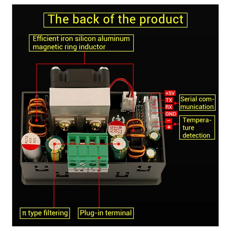 New SK150C 40V8A 150W High Power Buck-Boost CNC Power Supply Charging Module Third Generation
