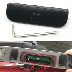 Car Tailgate Key Switch Rubber Cover Rear Trunk Door Lock Cap Lid For BMW Mini Cooper R50 R52 R53 R56 R57 R58 R59 51137039261