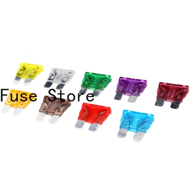 

40PCS 4SShop specific short leg car fuse insert mini size5A7.5A10A15A20A25A30A35A40A