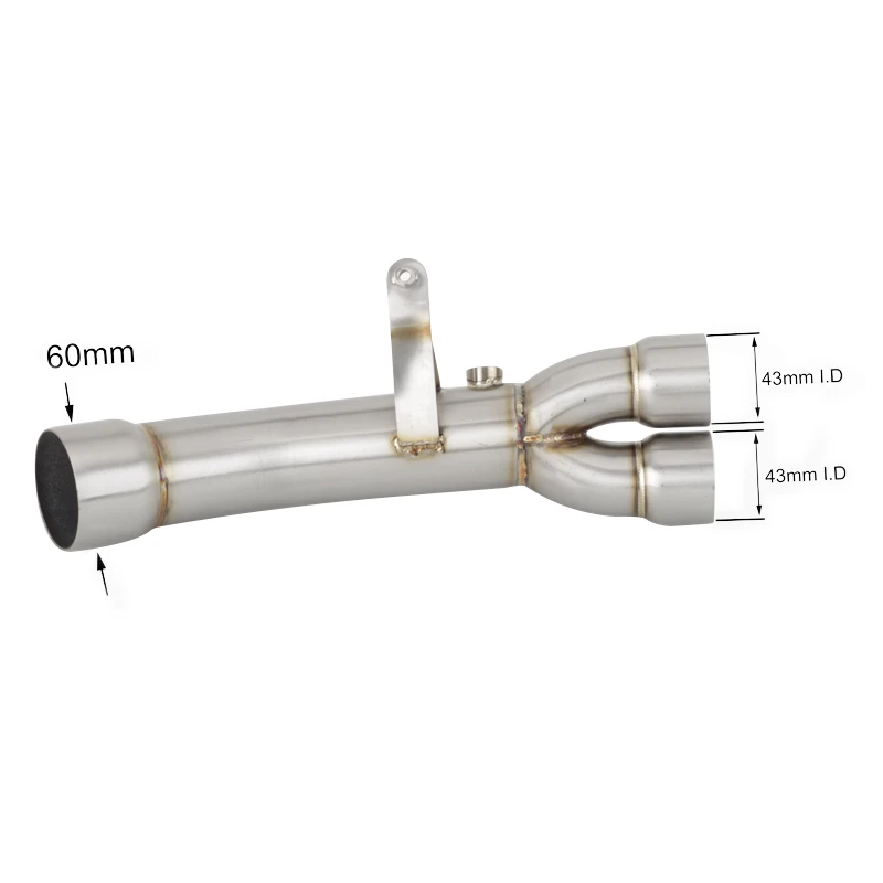 Per Honda CBR1000RR 2017 2018 2019 CBR 1000 RR CBR1000 RR CBR 1000RR / ABS, SP, SP2 Scarico Moto Silenziatore Tubo di Collegamento Centrale Slip-on