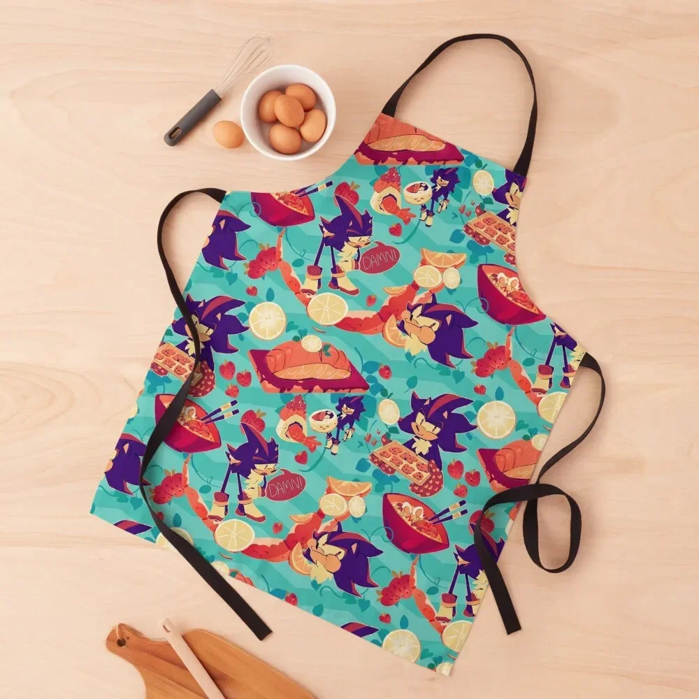 

Cooking Shadow Apron Kitchen Chef Kitchen on the wall japanese woman Women Kitchen Apron