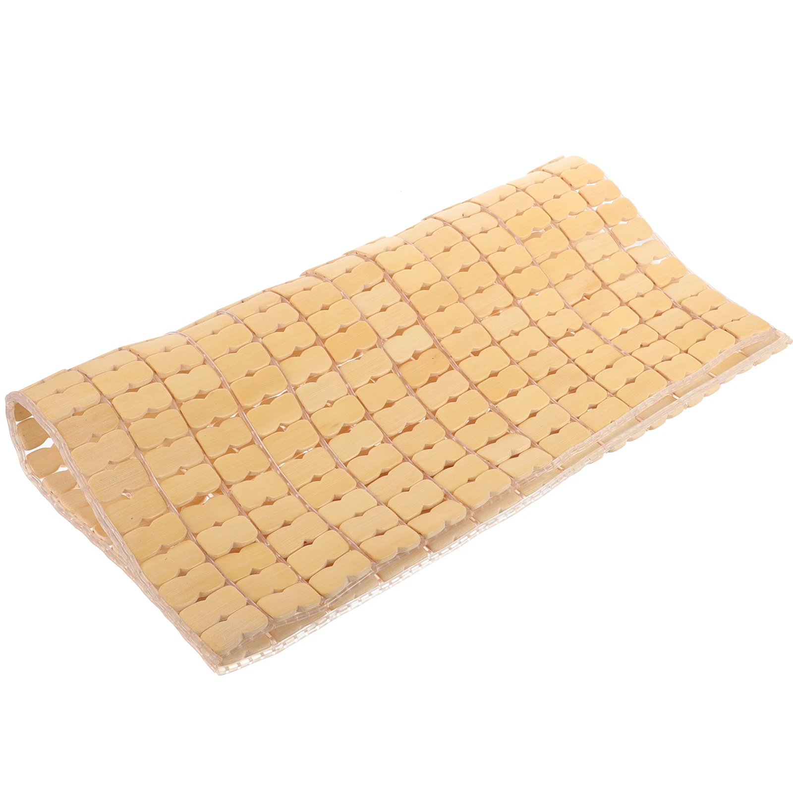 

Summer Bamboo Seat Cushion Ergonomic Lightweight Long Life Cozy Warm Simple Style Mat Pad Bedroom Office Restaurant