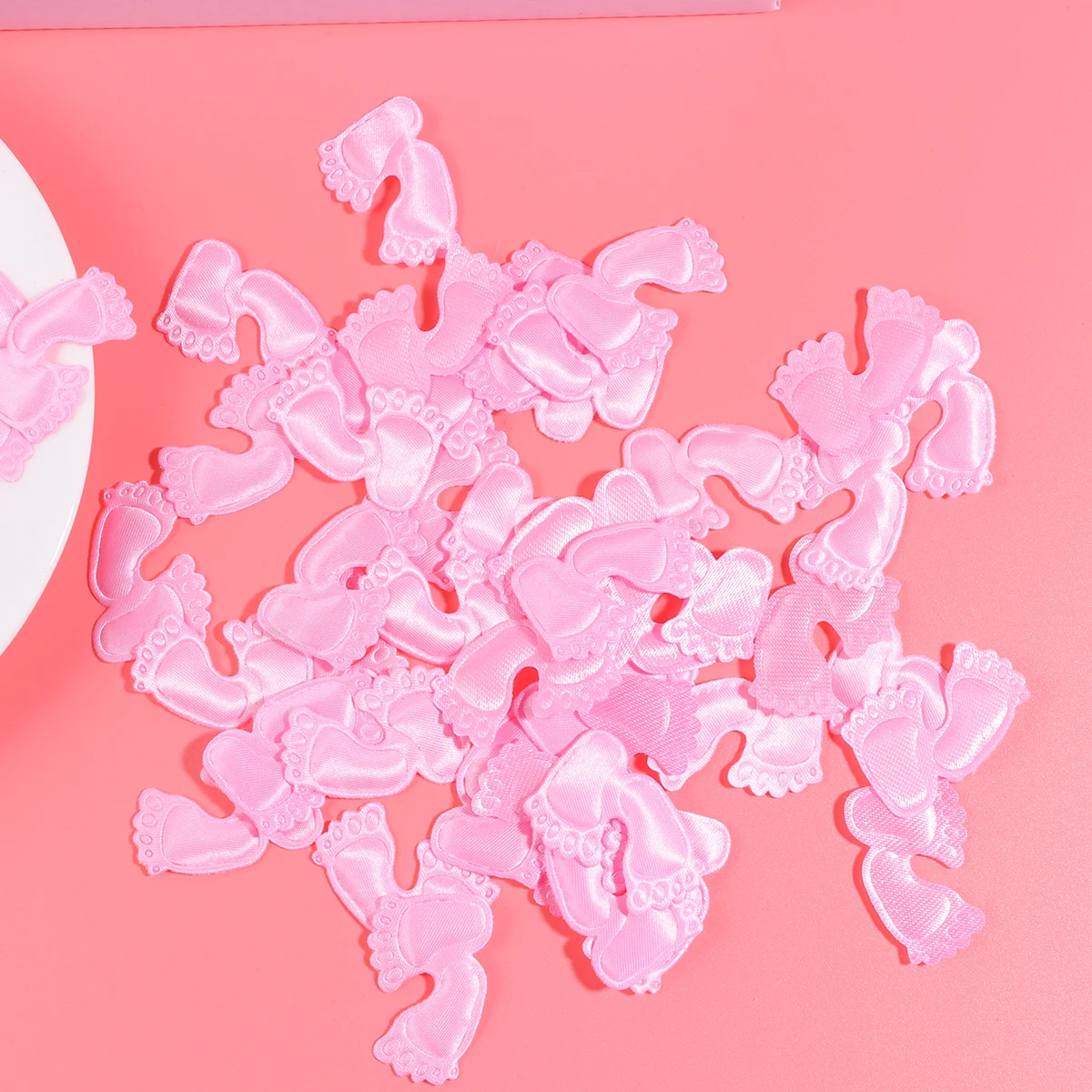 

Baby Bottle Nipple Feet Paper Scraps Decoration Shower Party Confetti Christmas Table