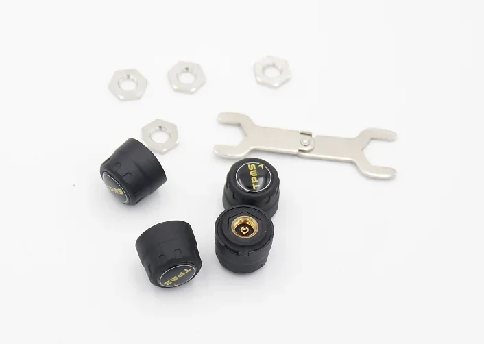 كشف خارجي سهل التركيب بلوتوث BLE5.0 TPMS لمدة 24 ساعة يضمن نظام مراقبة ضغط الإطارات الآمن للقيادة tpms iOS #6