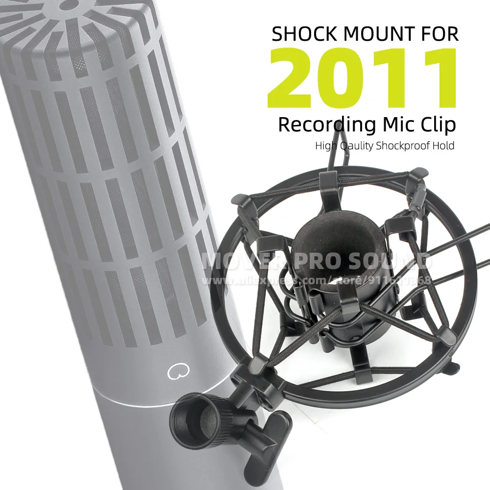 Replacement Shockproof Clip For DPA 2011 2011C 2011A A C Mic Stand Clamp Microphone Shock Mount Holder Spider Anti Vibration
