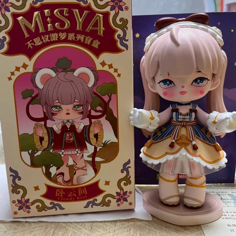 

Подлинная слепая коробка Misya Dreaming, милая кукла, модная игрушка, коллекционные настольные декоративные украшения, милая модель, гаражный комплект, подарок
