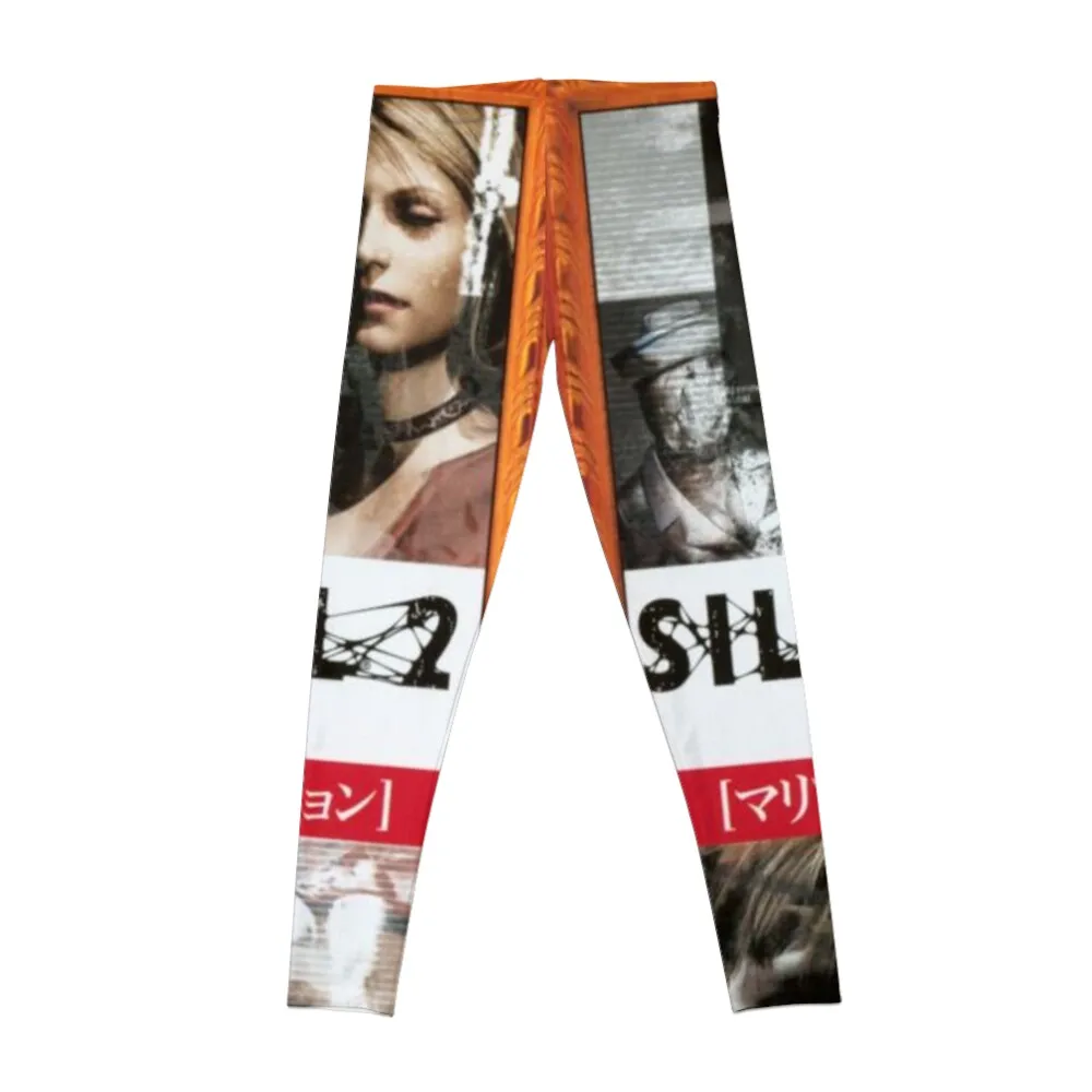 Silent Hill 2 - PS2 Box Art Cover (Original JAP Cover) - Brazz Leggings sports shirts gym gym womans Womens Leggings