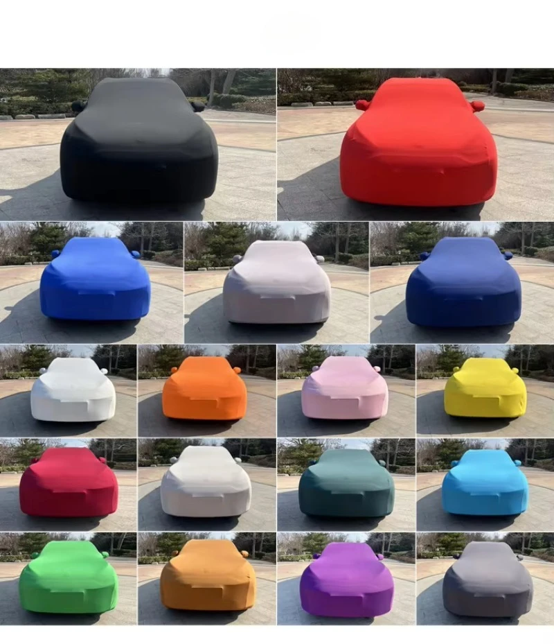 Custom Size Luxury Auto Body Cover Breathable Velvet Stretch High Elastic UV Protection 99% Rejection Car Protector Universal