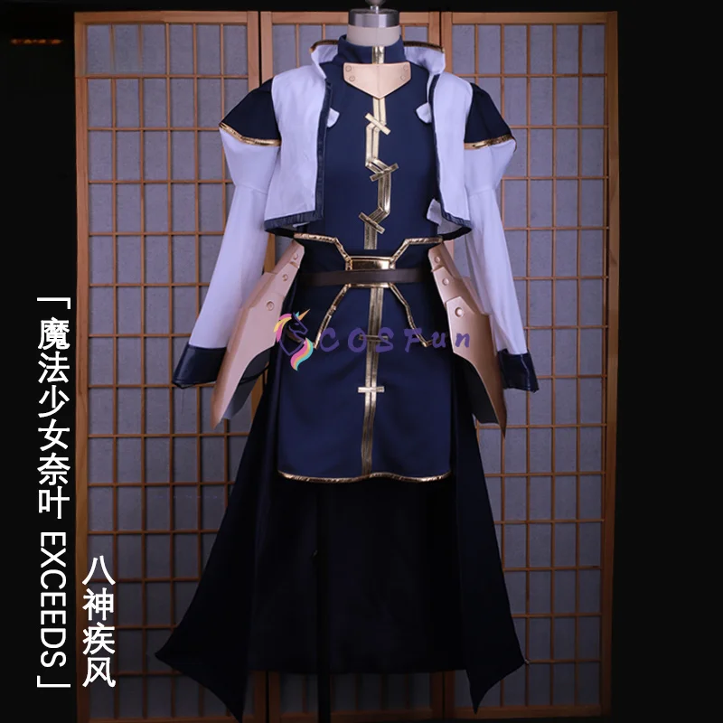

Magical Girl Lyrical Nanoha Hayate Yagami Cosplay Costume Full Set Uniform Role Play Halloween Carnival Party Outfit for Women