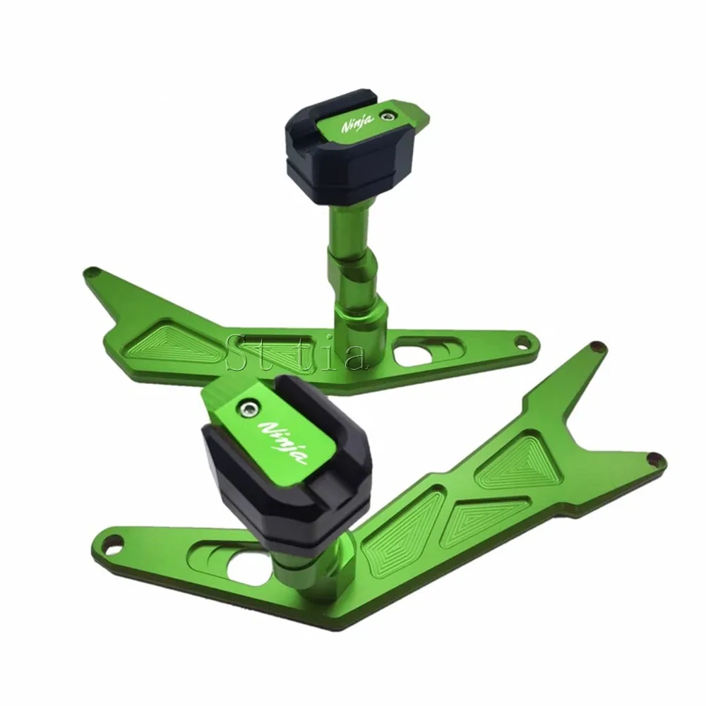 Motorcycle CNC Frame Slider Crash Pad Falling Protector Protection Fit For Kawasaki NINJA300 NINJA250 2013-2017 NINJA 300 250