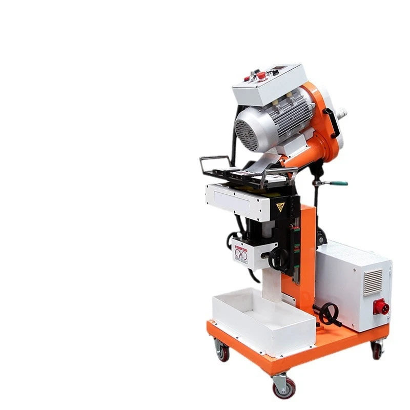 Steel plate milling machine, stainless steel plate chamfering machine, automatic walking steel plate beveling machine
