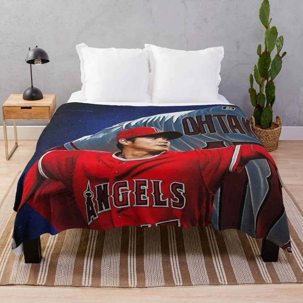 

Shohei Ohtani Throw Blanket Decorative Sofas Decorative Sofa Blankets