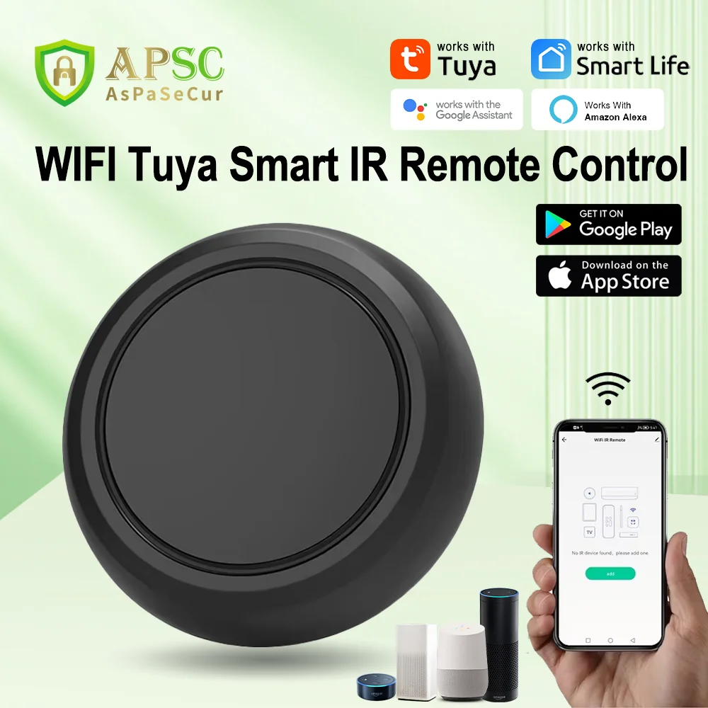 

Tuya WiFi Smart IR Universal Remote Controller SmartLife APP for TV DVD CD Mini Home Automation Controller for Alexa Google Home