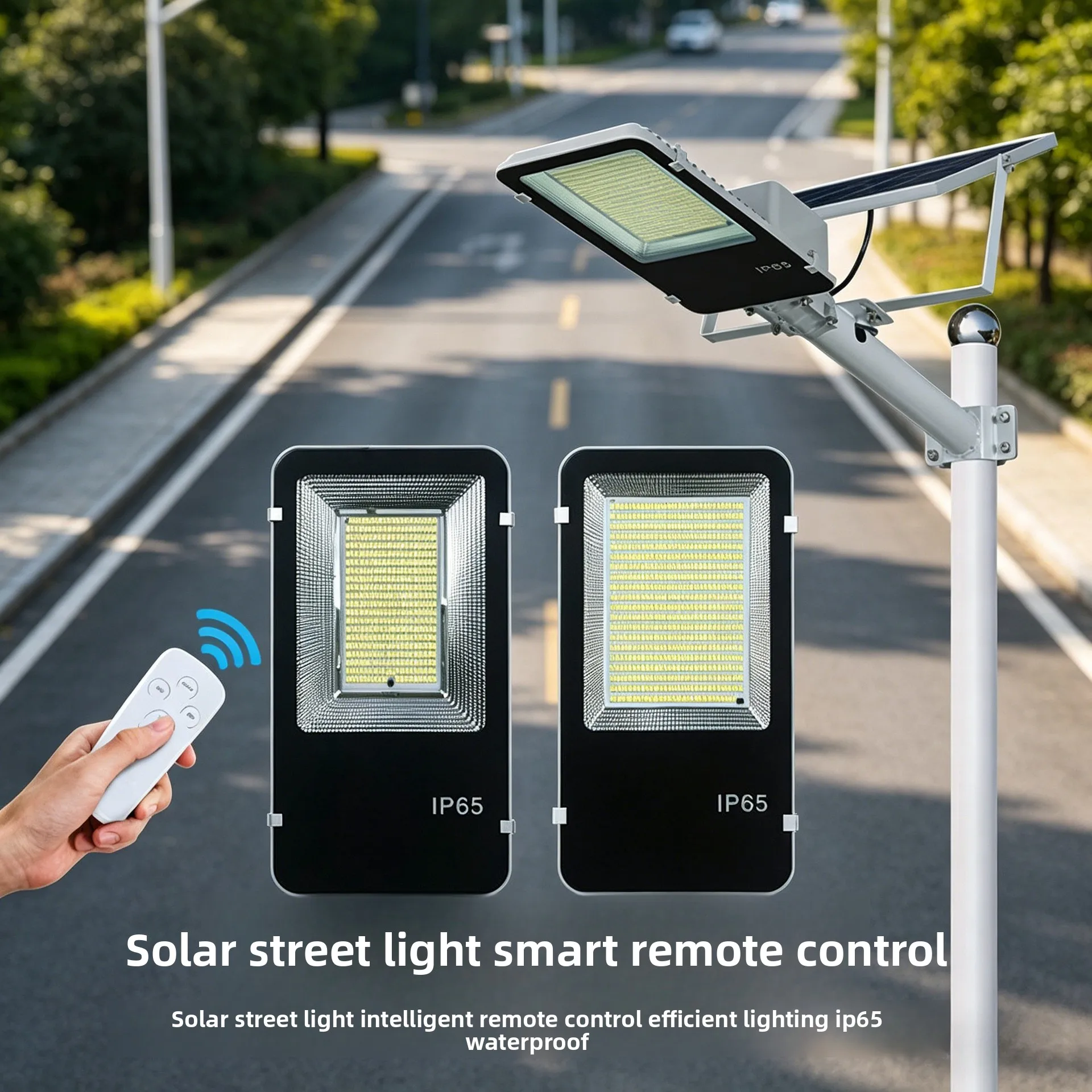 New Split Solar Street Light High Power Waterproof Outdoor Solar Flood Light For Home Garden Courtyard