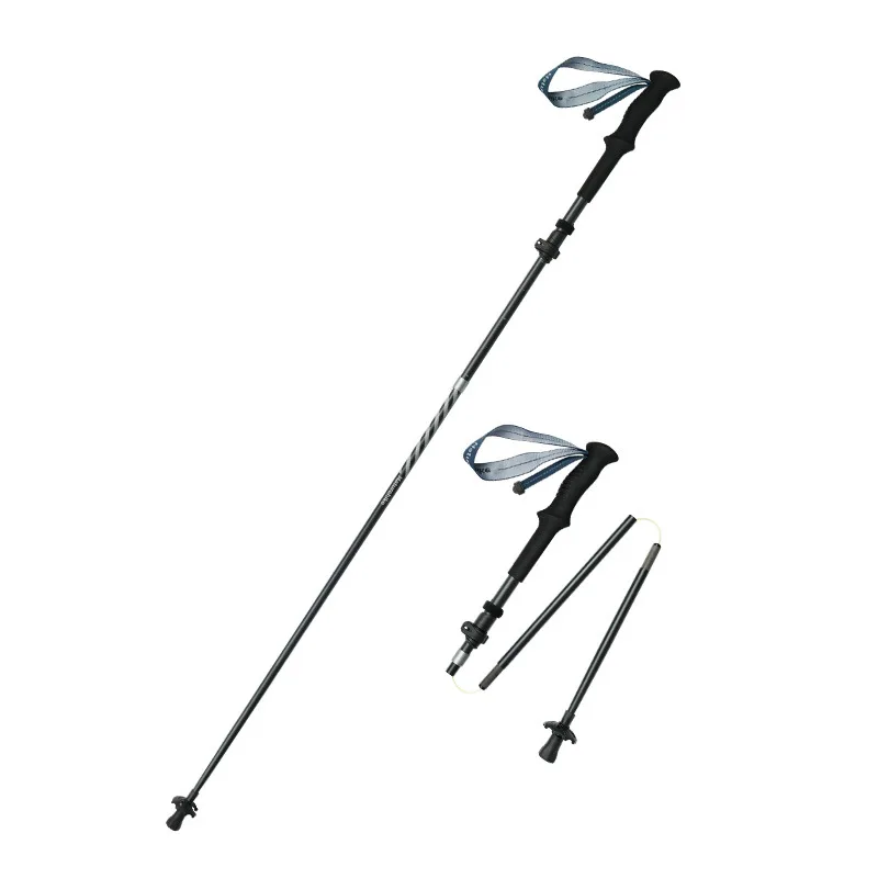 Imagem -05 - Naturehike-ul Pro Fibra de Carbono de Cinco Seções Folding Alpenstock Profissional Outdoor Caminhadas Cana Equipamento de Escalada Ultraleve