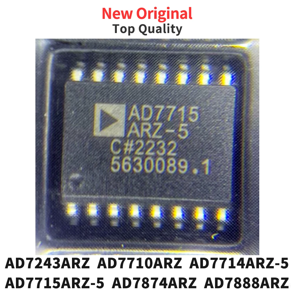 (1 Piece) AD7243ARZ AD7710ARZ AD7714ARZ-5 AD7715ARZ-5 AD7874ARZ AD7888ARZ SOP New Original