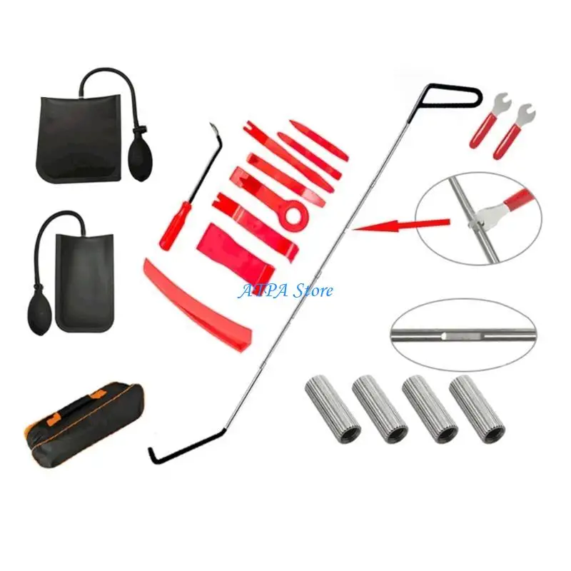 

U13C 28Pcs Car Trim Removal Tool Set Radio Hand Pry Panel Door Interior Clip Tools