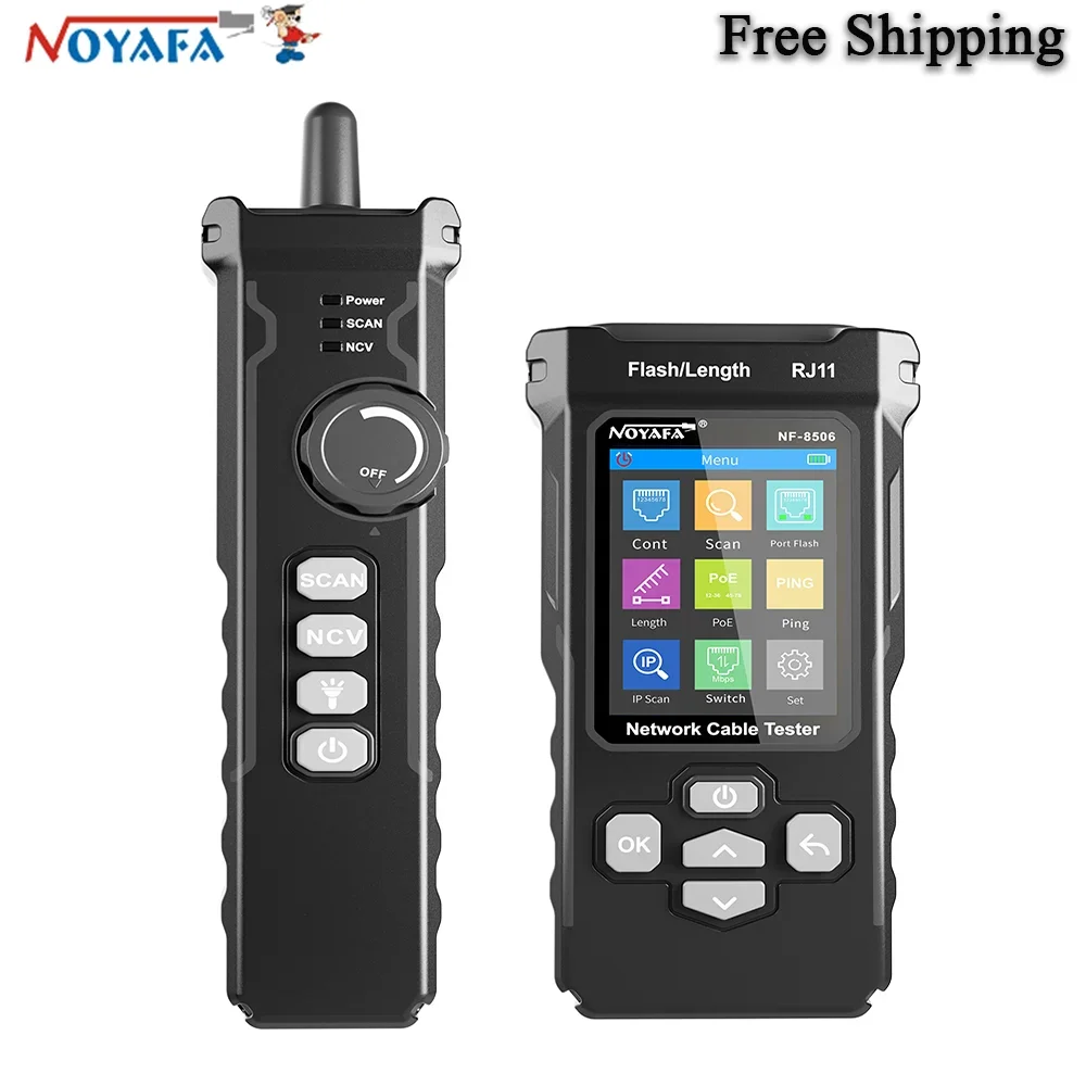 NOYAFA NF-8506 – Najlepszy IP Scan Tester do Szybkiego Wykrywania Problemów Sieciowych w Domu i Biurze