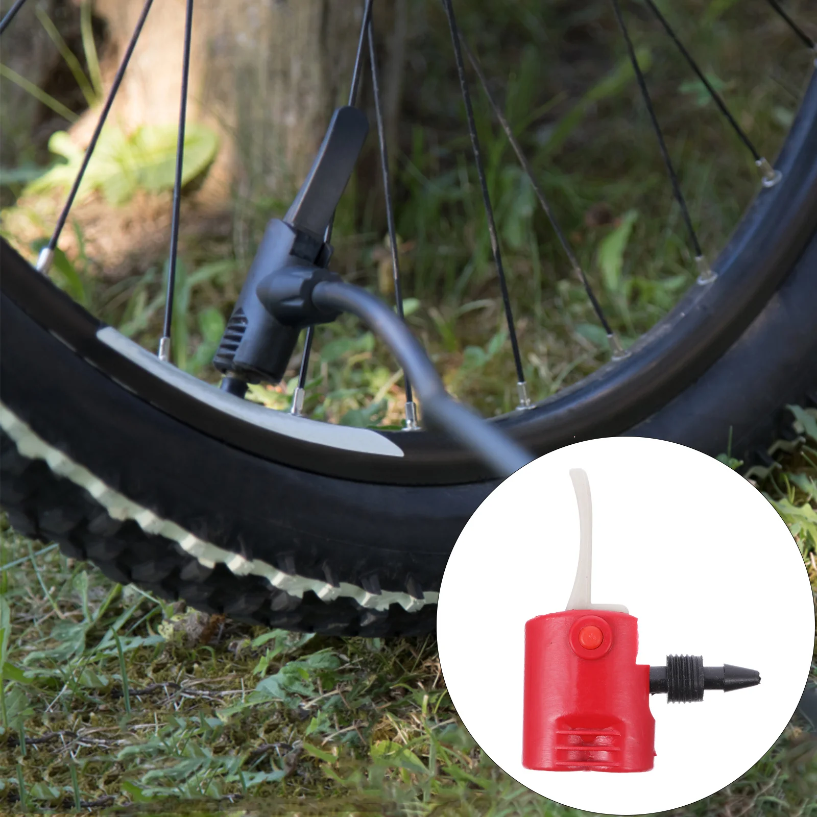Universal Bike Air Pump Inflatable Connector Adapter For Tire Inflation French To Us Nozzle Converter Repair Tool Cycling