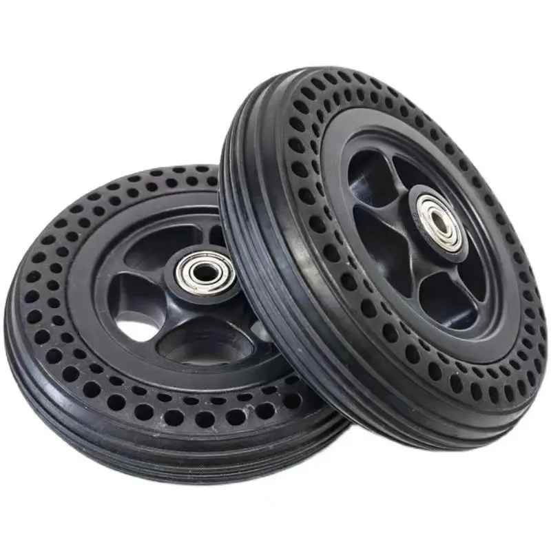 Universal Sports and Leisure Wheelchair 6 Inch 8 Inch 12 Inch Honeycomb Front Small Wheel Wheelchair Accessories, Non-slip
