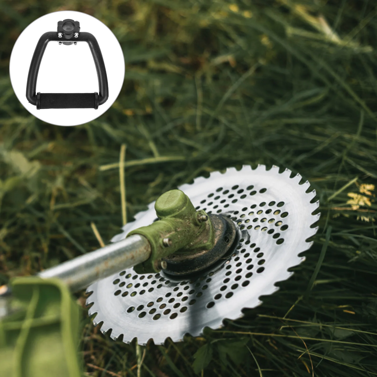 

Lawn Mower Machine Handle Parts Sturdy Work Pole Design for Easy Pruning Comfortable Grip Trim Shrubs Lawn Mower Handle