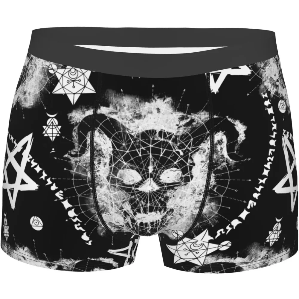 

Devil Skull Men'S Underwear Boxer Briefs Soft Comfortable Underwear