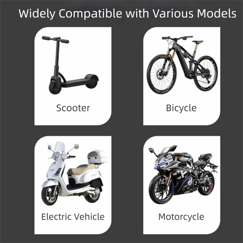 360° Rotation Motorcycle Phone Holder Ultra-Stable Eight Claw Fixed Navigation Stand Anti-Shake Shockproof Phone GPS Stand