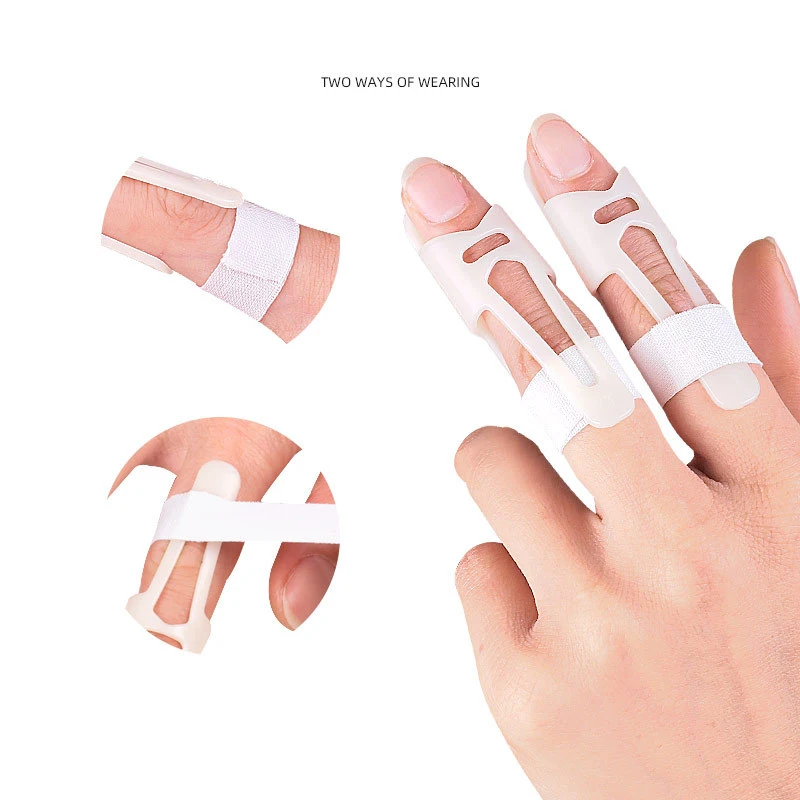 1Pcs Finger Splint Brace Adjustable Finger Support Protector Arthritis Corrector Joint Finger Straightener Brace Correction