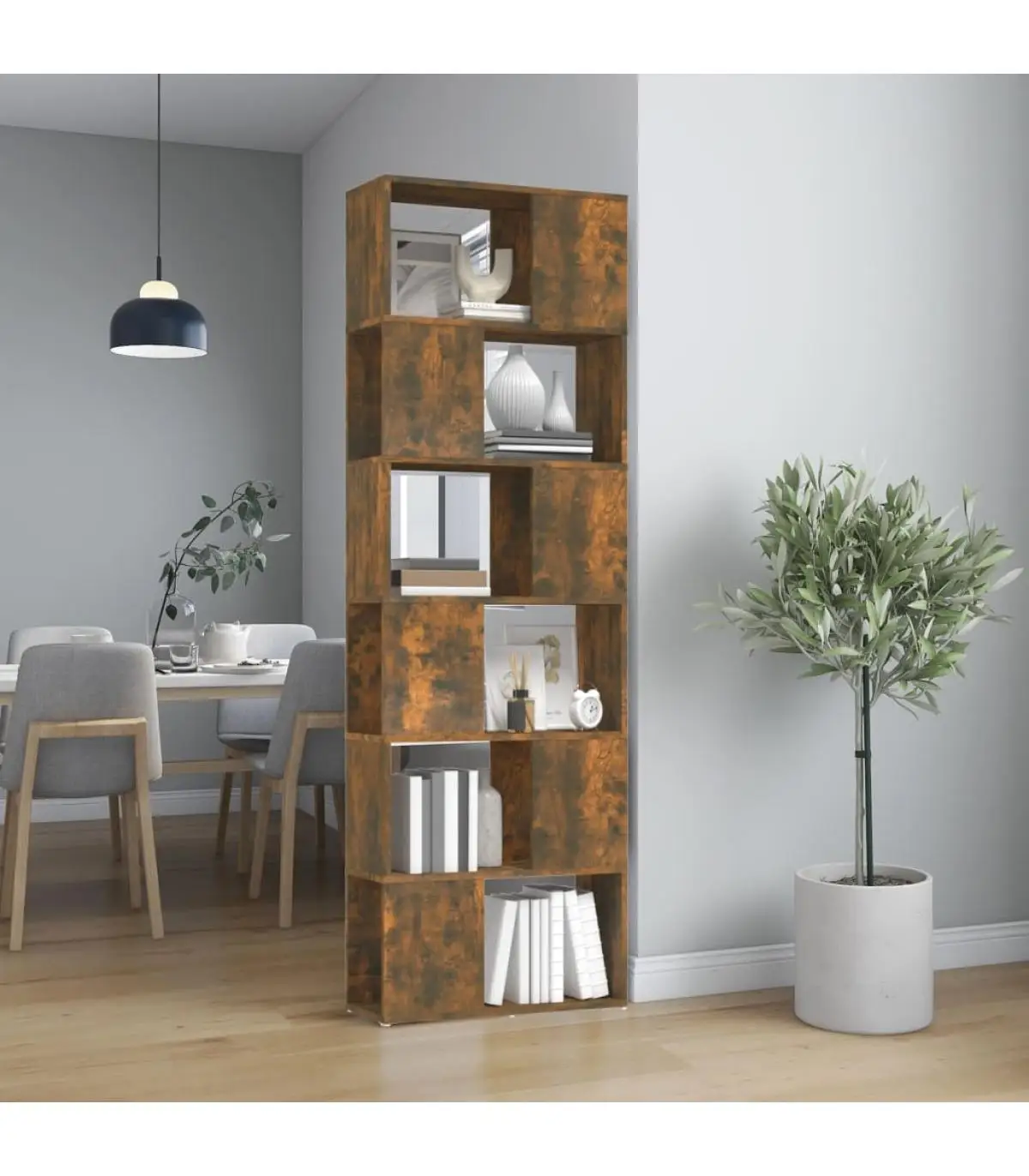 60x24x186 cm Bookcases & Shelf Shelf/Space Divider