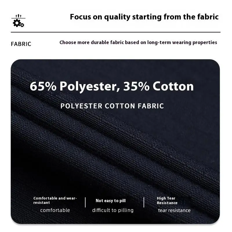 Spring Autumn Men Workshop Work Clothes Suit Men's Personalized Customization Printed Logo Construction Maintenance Worker Coat