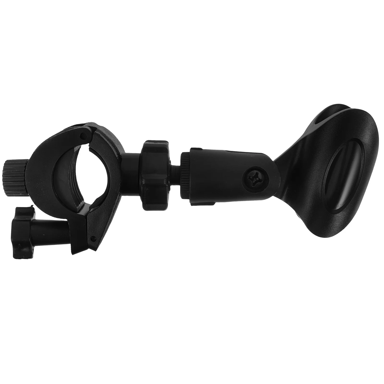 

Microphone Clip Accessories Sturdy Plastic Flexible Adjustment Universal Compatibility Mic Holder Clip Wireless Microphone Clamp