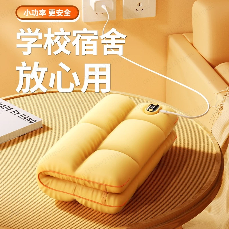 Double sided heating hand warmer, down cotton hand warmer, graphene waterless hot water bag, handheld self heating pad