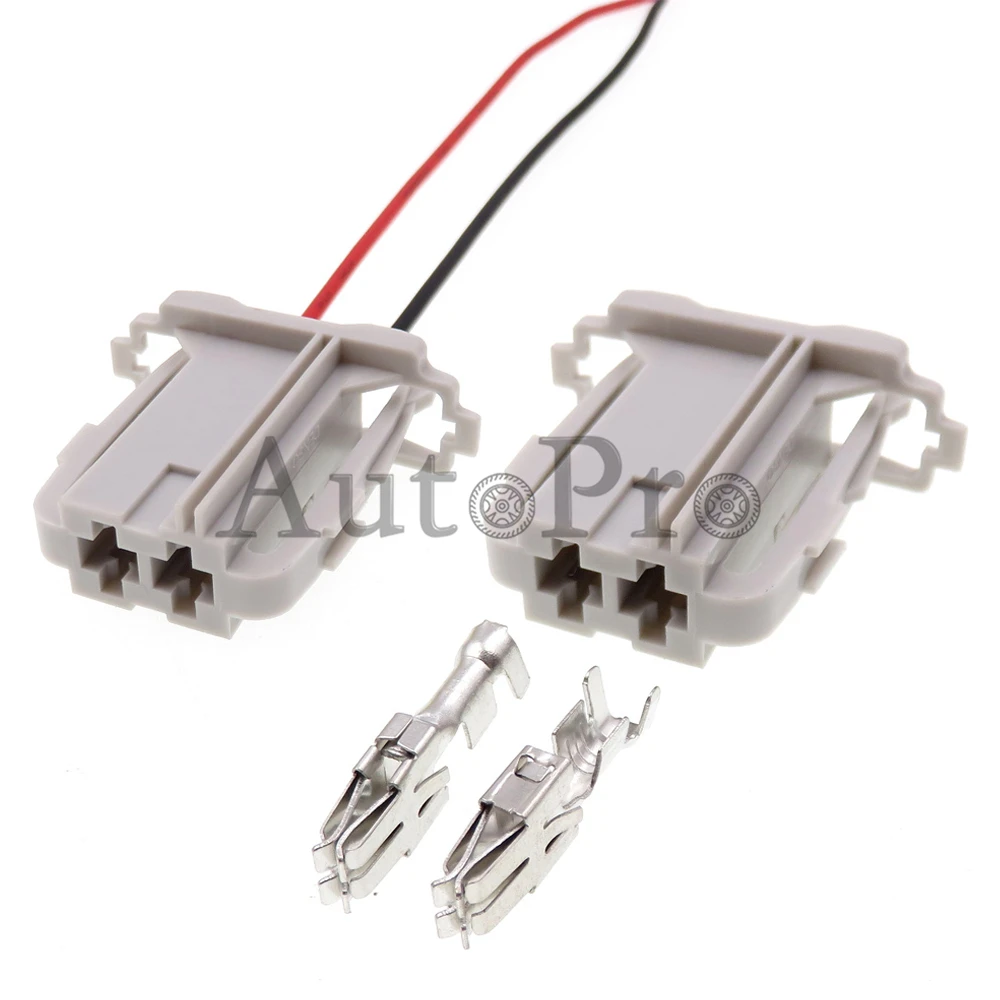 1 Set 2 Hole AC Assembly Auto Modification Plug Accessories Car Wire Harness Connector Automobile Large Current Socket