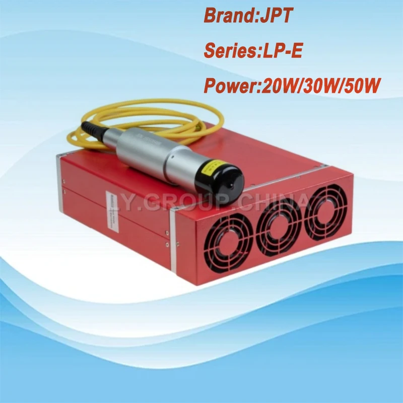

Original JPT Brand LP E-Series 20W 30W 50W Power Q-switch Fiber Laser Source Module GQM 1064nm High Quality For Marking Cutting