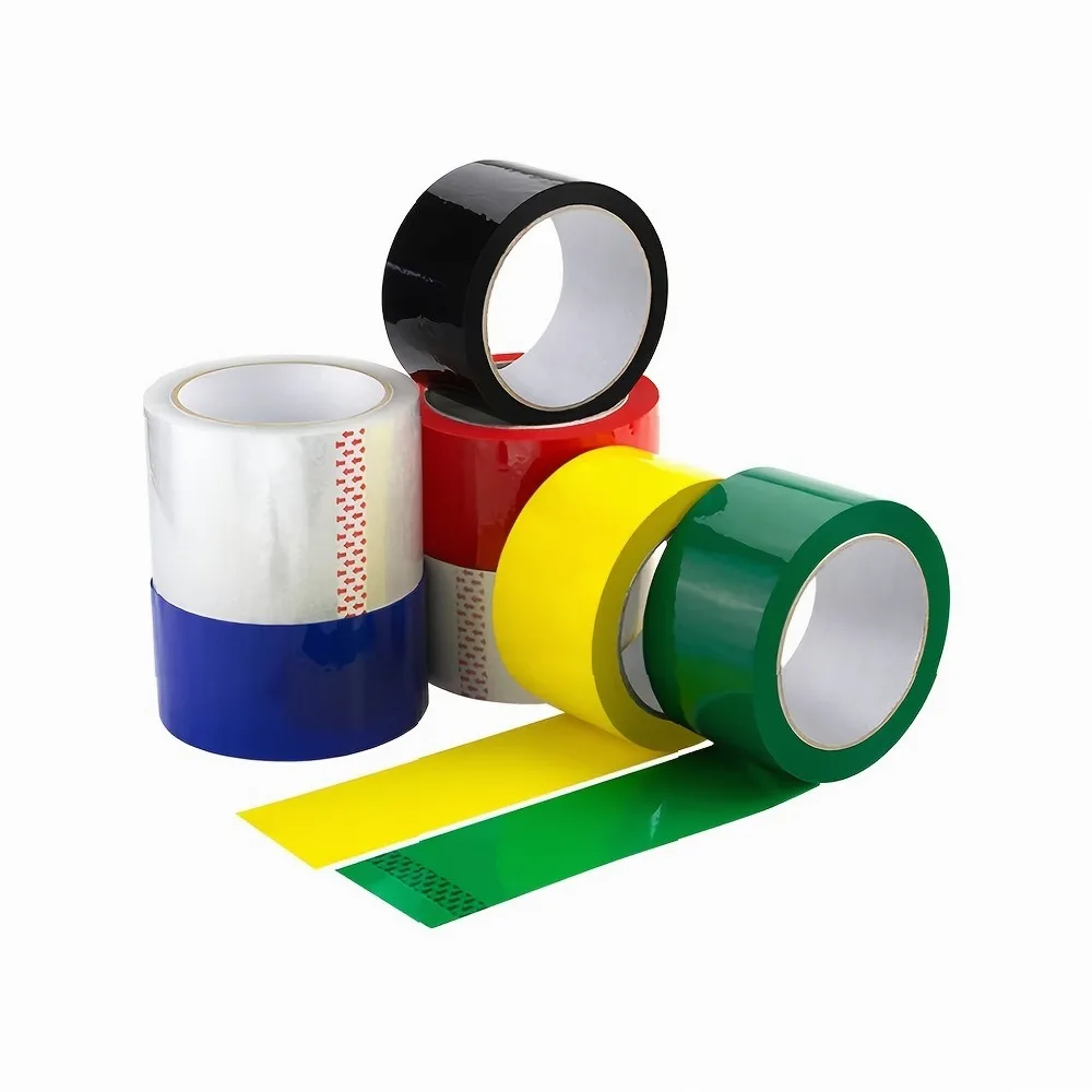 Colorful Packing Tape High Viscosity Durable Adhesive for Shipping DIY Crafts, Festive Gift Wrapping, Decorative