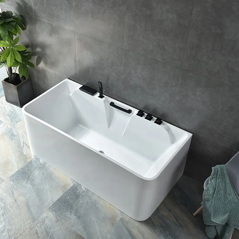 

Отдельно стоящая ванна европейского стандарта Ванна для ванной комнаты Прогулка в больших ваннах Роскошная акриловая ванна для дома