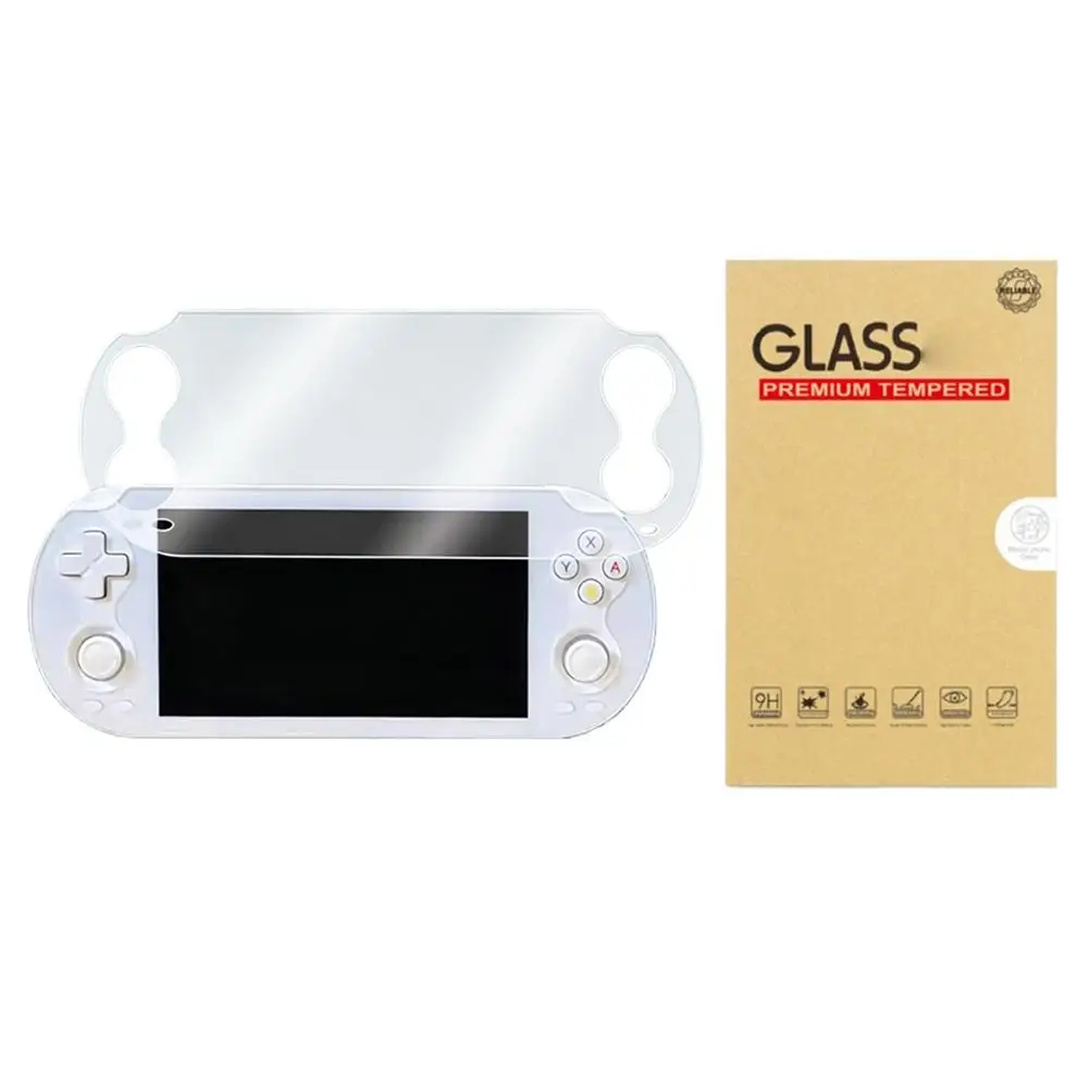 Screen Protector for Anbernic RG Vita Pro Game Console, HD Full Coverage Soft Film, Anti-Scratch Ultra Clear Screen Cover