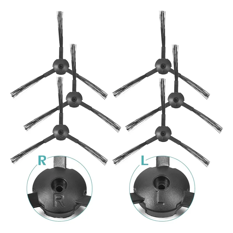A97G Replacement For ILIFE V3 V3S V5 V5S V5S Pro Robot Vacuum Cleaner,3X Primary Filter+9X Filters+18X Side Brushes