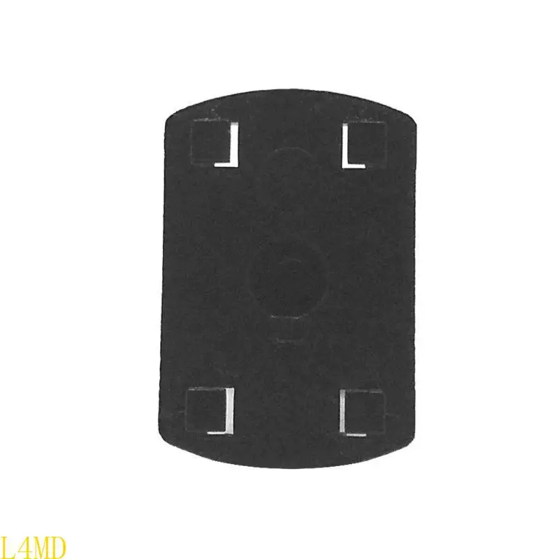 

L4MD 25mm Rubber Ball 4 Hole AMPS Plate Mount Socket GPS DVR Accessories