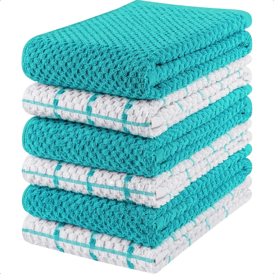 Kitchen Towels 6 Pa… - image