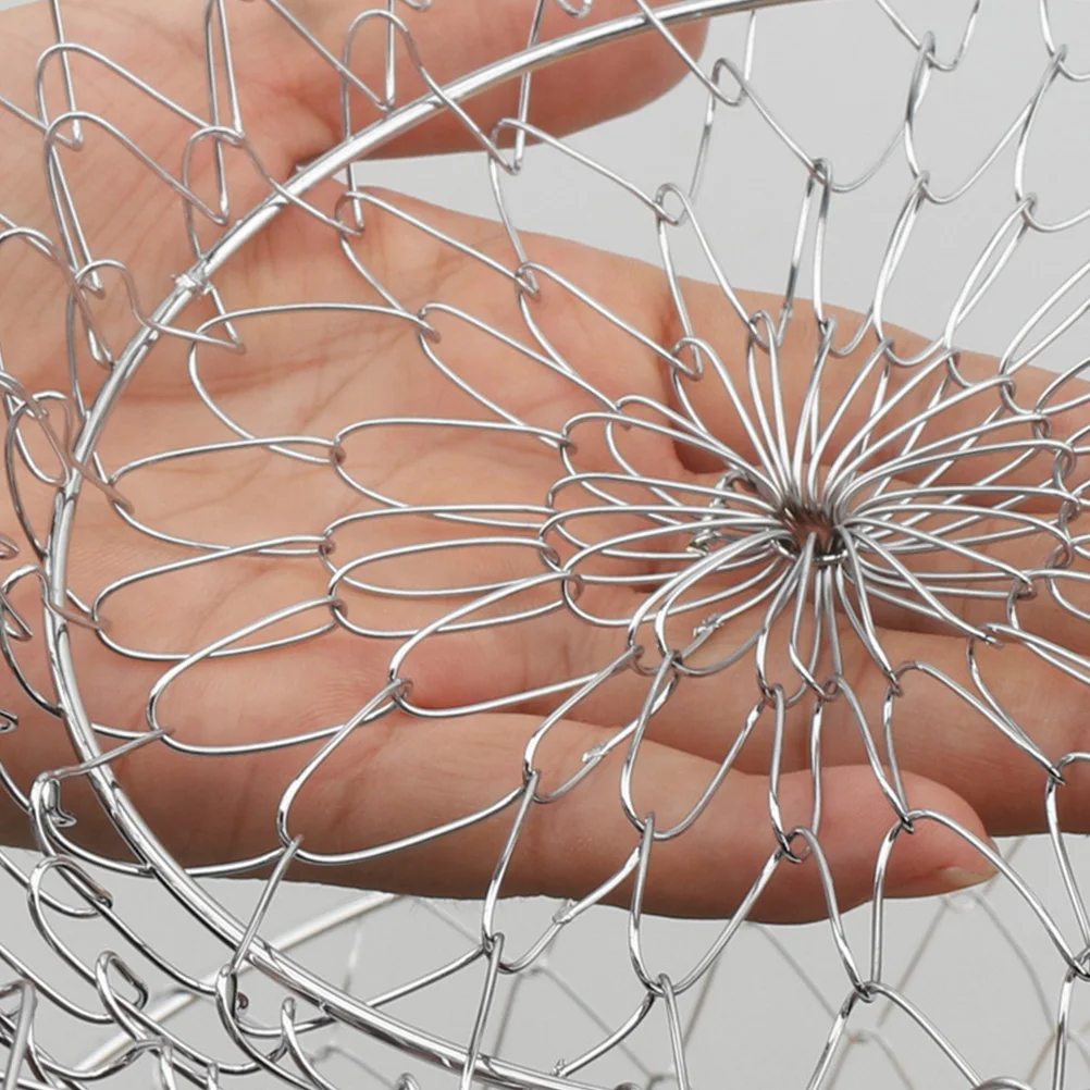 

3 Tier Wall Hanging Fruit and Vegetable Basket Heavy Duty Iron Wire Kitchen Organizer for Potatoes Onions Tomatoes Space Saving