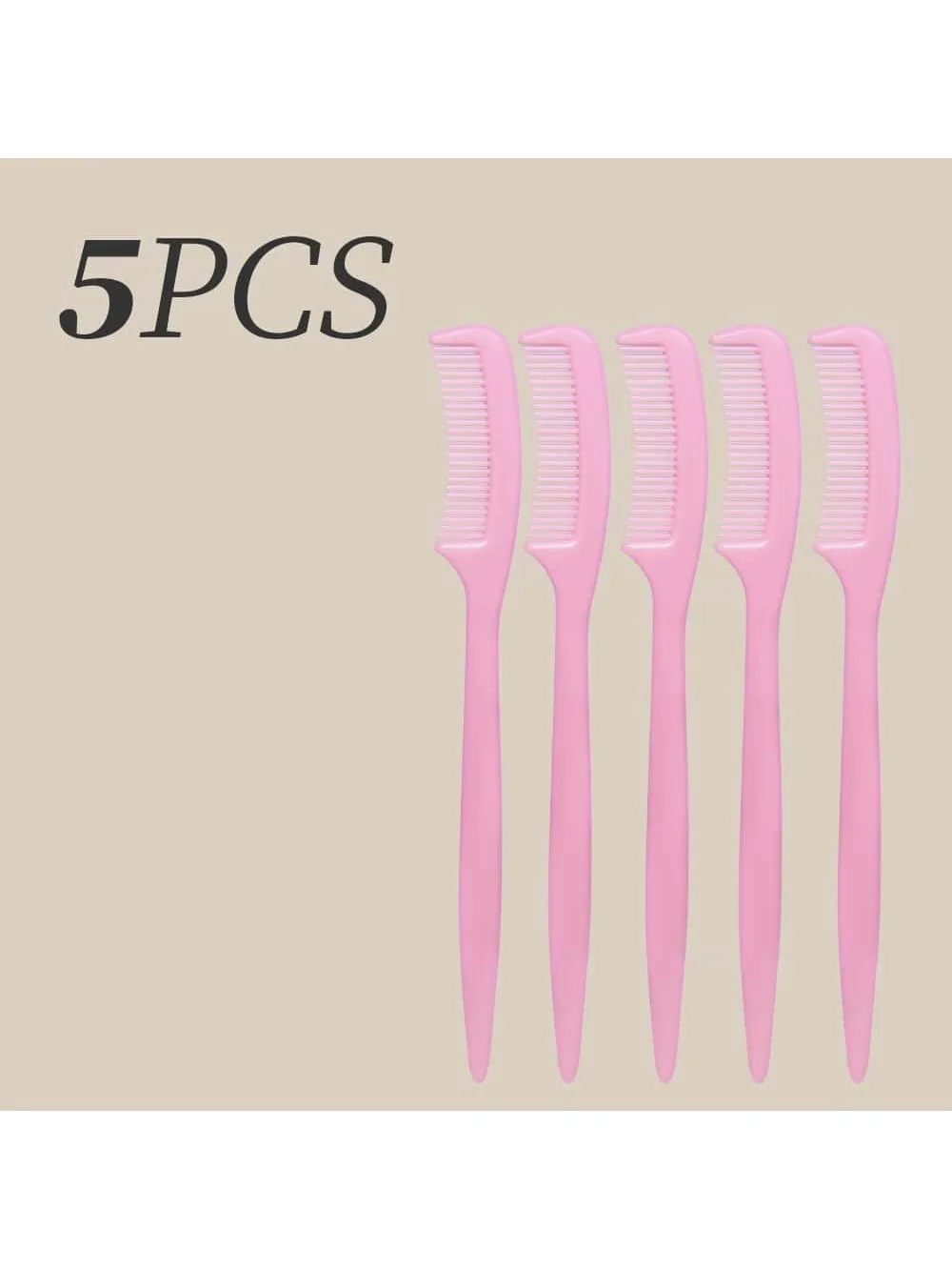 Eyelash Extension Comb Eyebrow Comb Mini Make Up Brushes Portable Hair Comb Salon Brush women Beauty Makeup Tools