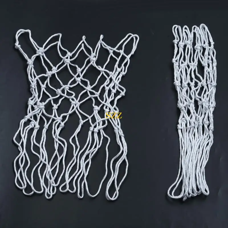 Deluxe Non Non Whip Replacement Basketball Net Dersough Rugged Nylon Hoop Goal สำหรับ RI