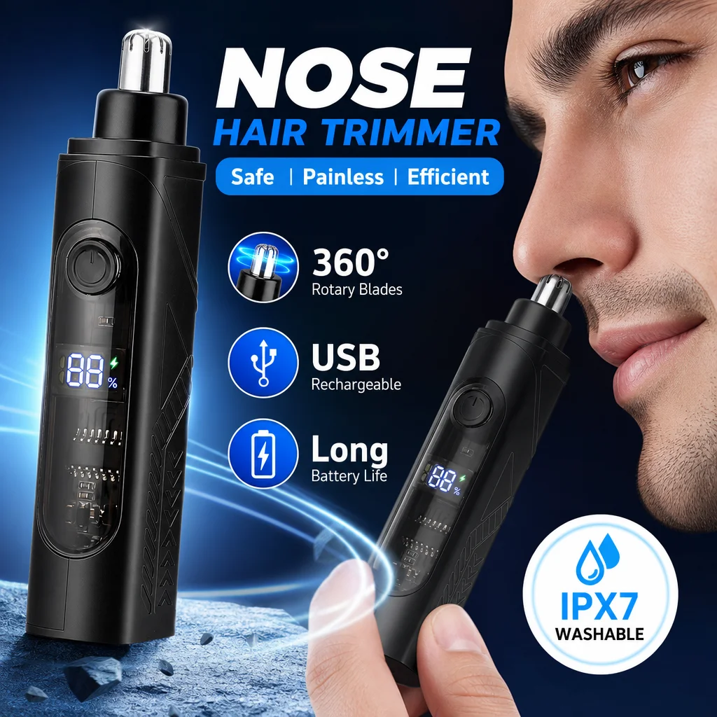Men'S Grooming Uk - Nasenhaartrimmer Herren Schmerzfrei Elektrischer Ohren- und