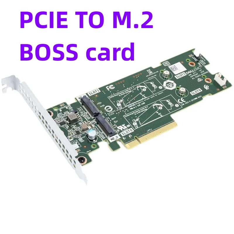 Original BOSS control card 2 M.2 SSDs [only supports 2280] 7HYY4 server BOSS card Equipped with RAID M.2 solid-state SATA