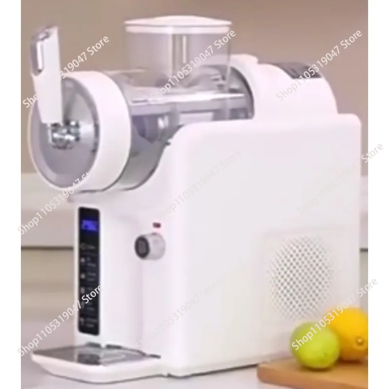 Upgraded Electric Slush Snow Smoothie Maker - Portable Stainless Steel Ice Gelato Machine for Quick Home Use