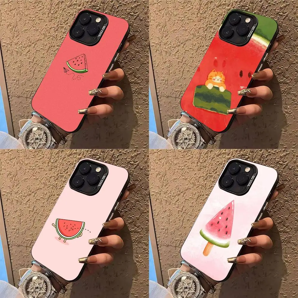 

summer watermelon Phone Case Phone Case For iPhone 14 16 15 11 12 13 Pro Max Mini Plus Shockproof Cover