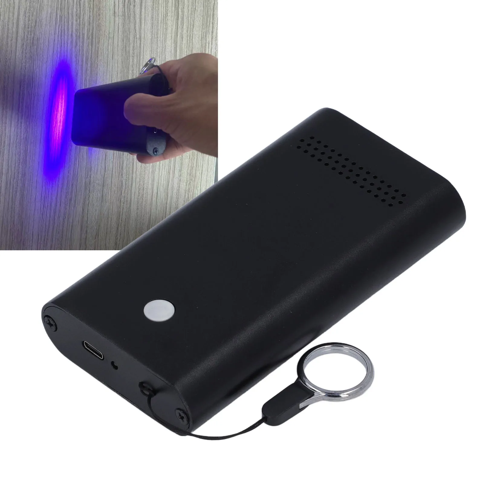 

Hair Extension UV Light Rechargeable UV Glue Curing Light 395nm Portable Fast Curing Wig Extension LED UV Lamp for Home Salon