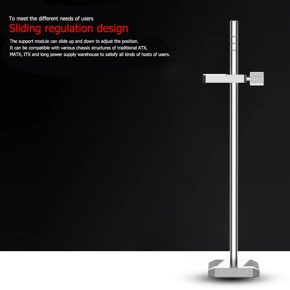 سبائك الألومنيوم GPU قوس حامل بطاقة الرسومات جاك سطح المكتب حافظة بطاقة الفيديو حامل GPU دعم مجموعة تبريد المياه الملحقات #4